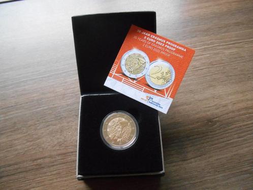 2 euro Erasmus proof 2022 (35 jaar Erasmus Programma), Postzegels en Munten, Munten | Nederland, Euro's, Ophalen of Verzenden