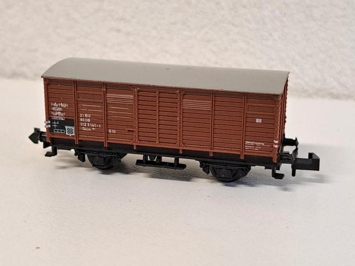 Minitrix goederenwagon, Hobby en Vrije tijd, Modeltreinen | N-Spoor, Zo goed als nieuw, Wagon, Gelijkstroom, Trix, Ophalen of Verzenden