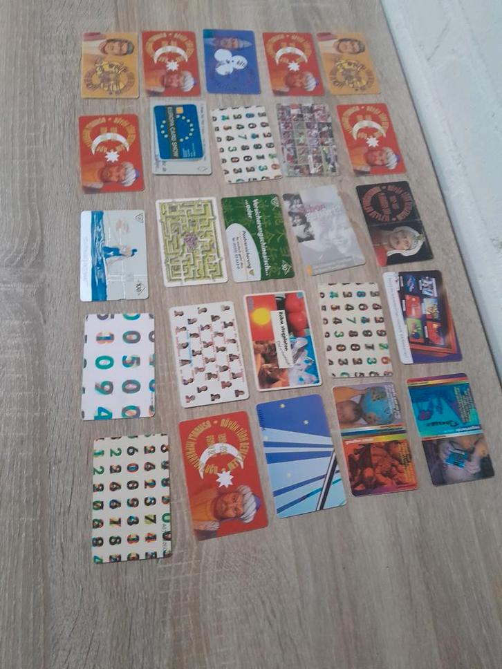 25 Oude Telefoonkaarten - Verzameling, Verzamelen, Telefoonkaarten, Ophalen