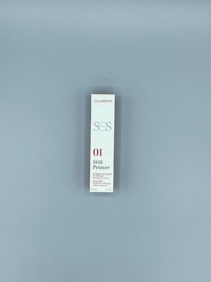 Clarins - SOS Primer 01 Rose - Preps & Hydrates - 30ML, Sieraden, Tassen en Uiterlijk, Uiterlijk | Cosmetica en Make-up, Nieuw