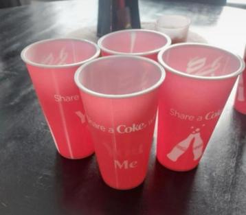 Te koop 25 Nieuwe Coca-Cola Bekers - Share a Coke beschikbaar voor biedingen