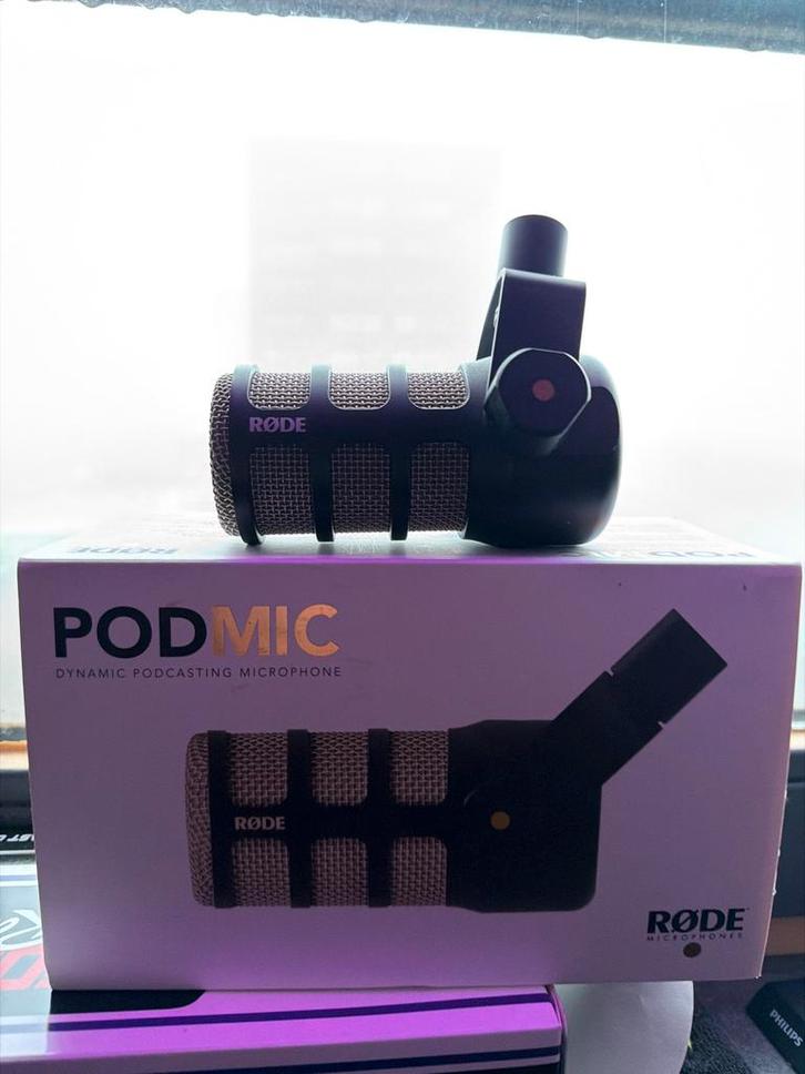 Rode Podmic XLR Microfoon, Muziek en Instrumenten, Microfoons, Gebruikt, Studiomicrofoon, Ophalen
