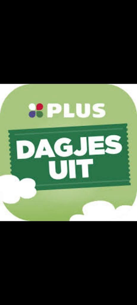 Plus Dagje uit voucher voor pretparken dierentuin, Tickets en Kaartjes, Kortingen en Cadeaubonnen, Drie personen of meer, Overige typen