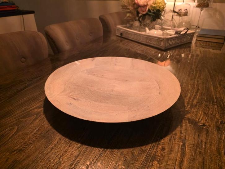 Rivièra Maison Riviera Bangli Bowl Light Wood maat L schaal, Huis en Inrichting, Woonaccessoires | Schalen en Manden, Nieuw, Schaal