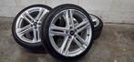 19" Audi A4 S4 B9 8W B8 S-line orig velgen all-season 7.5mm, Auto-onderdelen, Banden en Velgen, 19 inch, Gebruikt, Banden en Velgen
