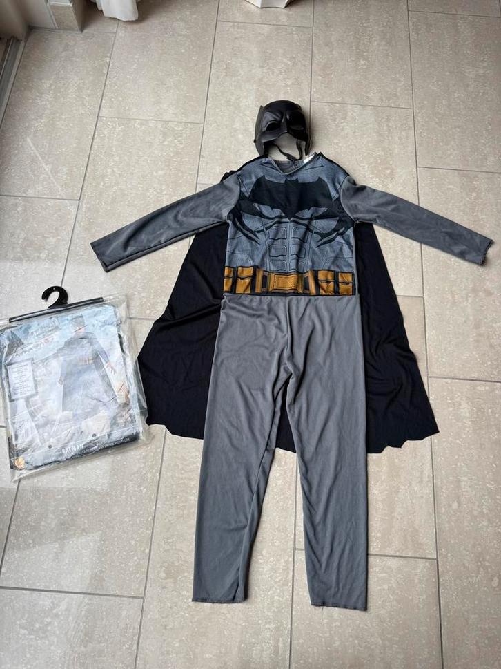 Badman set maat 110 - 122, Kinderen en Baby's, Carnavalskleding en Verkleedspullen, Zo goed als nieuw, Jongen of Meisje, 110 t/m 116
