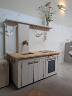 Beige speelkeuken, inclusief licht. Uniek model., Kinderen en Baby's, Speelgoed | Speelkeukens, Ophalen, Zo goed als nieuw, Hout