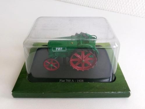 Fiat 700 A Tractor 1928 groen 1:43 Hachette *NIEUW*, Hobby en Vrije tijd, Modelauto's | 1:43, Nieuw, Tractor of Landbouw, Overige merken
