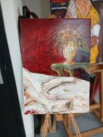 olie op doek, Antiek en Kunst, Ophalen