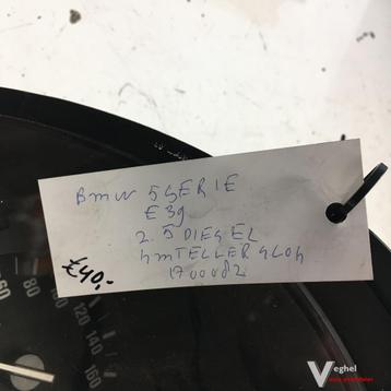 BMW E39 2.5 Diesel 1700082 5 serie   Km Tellerklok  beschikbaar voor biedingen