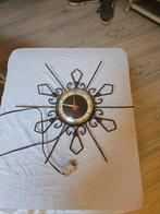 Vintage Wandklok met Lamp, Ophalen