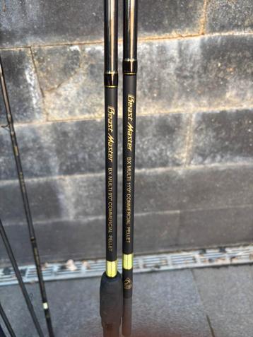 2x Shimano Beastmaster BX MULTI 9”-11” COMMERCIAL PELLET W beschikbaar voor biedingen
