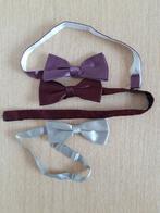 3 vlinderstrikken, verstelbaar, per stuk 3,50 euro, Ophalen of Verzenden, Zo goed als nieuw, Effen