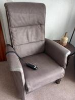 Slanke relaxfauteuil, Huis en Inrichting, Fauteuils, Minder dan 75 cm, Gebruikt, Metaal, 50 tot 75 cm