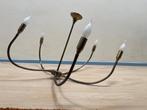 Plafond Lamp met 5 armen, Huis en Inrichting, Lampen | Plafondlampen, Ophalen, Gebruikt, Metaal