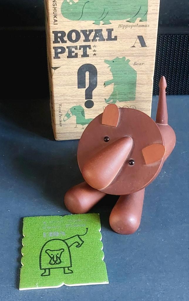 Danish Design houten leeuw, jaren 60/70 van Senshukai, Antiek en Kunst, Curiosa en Brocante, Ophalen of Verzenden