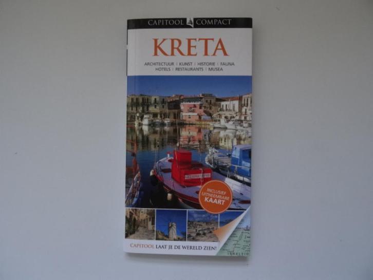 capitool compact reisgids Kreta / met de grote wegenkaart, Boeken, Reisgidsen, Nieuw, Reisgids of -boek, Europa, Capitool, Ophalen of Verzenden