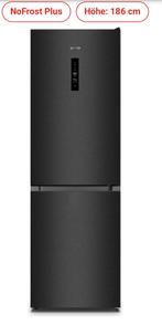 Gorenje No Frost koelvriescombinatie nieuwe zwart, Gorenje, Gorenje, 200 liter of meer, Nieuw