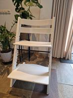 Stokke Tripp Trapp stoel wit, Kinderen en Baby's, Ophalen, Zo goed als nieuw, Meegroeistoel