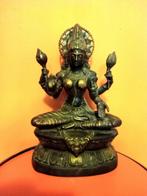 Grote Bronzen Lakshmi Godin geen Boeddha, Ophalen of Verzenden