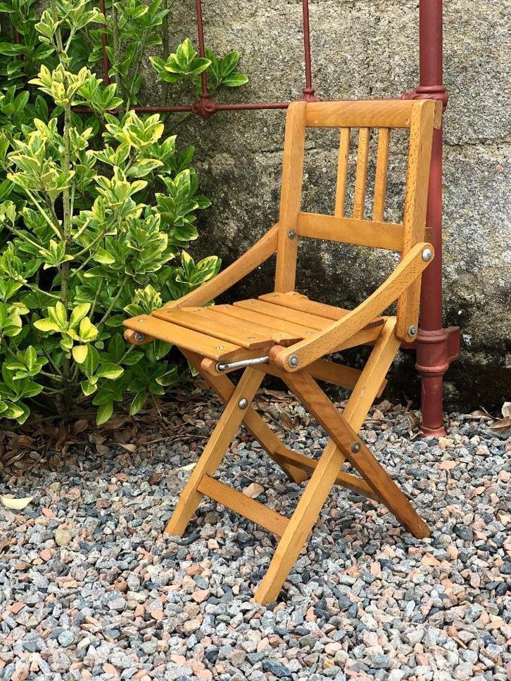 Retro Kinderstoel Fratelli Brevetti Reguiti, Verzamelen, Retro, Huis en Inrichting, Ophalen of Verzenden