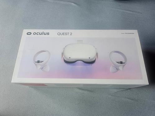 Oculus Quest 2 VR + Professionele Hoofdstrap – Topstaat, Spelcomputers en Games, Virtual Reality, Zo goed als nieuw, Overige platformen