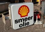 Vintage Shell Smeerolie reclame Lichtbak XL, Ophalen, Gebruikt, ., Lichtbak of (neon) lamp