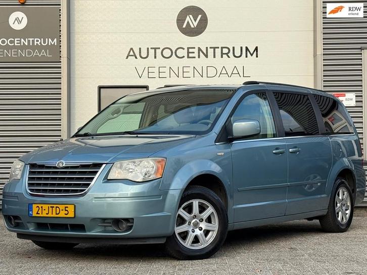 Chrysler Grand Voyager 3.8 V6 AUT 193 PK 7-ZITS LEDER/SCHUIF, Auto's, Chrysler, Bedrijf, Te koop, Grand Voyager, Lederen bekleding