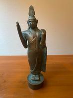 Antiek Bronzen Boeddhabeeld, Ophalen of Verzenden