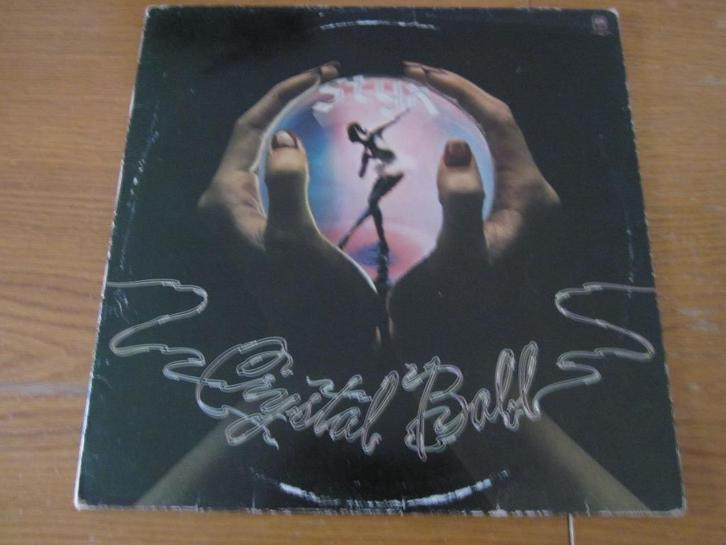 Styx - Crystal Ball 1976 AM Records AMLH 64604 Holland LP, Cd's en Dvd's, Vinyl | Hardrock en Metal, Gebruikt, Ophalen