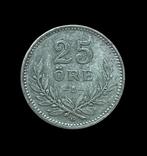 25 ore 1936 Zweden zilver 0.600, Ophalen of Verzenden, Overige landen, Zilver