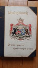 Gedenkboek Oranje-Nassau Mecklenburg-Schwerin, Tijdschrift of Boek, Gebruikt, Ophalen of Verzenden