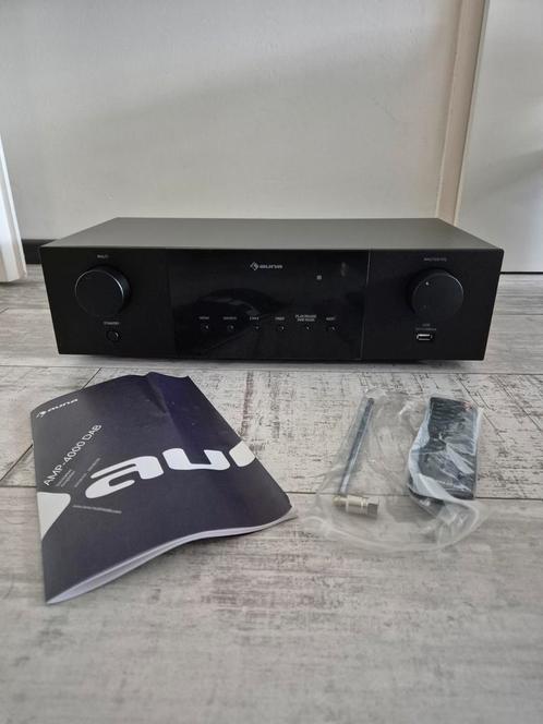 Auna AMP-4000 DAB HiFi Stereoversterker – Nieuw in de doos, Audio, Tv en Foto, Versterkers en Receivers, Zo goed als nieuw, Stereo