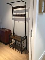 Kapstok/schoenrekje met 9 haken, Zo goed als nieuw, Minder dan 100 cm, Hout, Ophalen