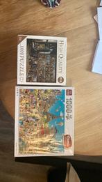 Twee puzzels van comic collection en high quality, Ophalen of Verzenden, 500 t/m 1500 stukjes