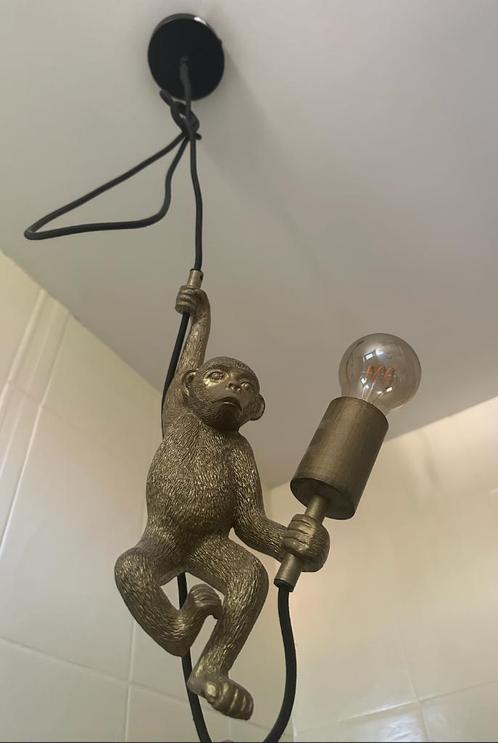 Lucide hanglamp chimp incl lichtbron, Huis en Inrichting, Lampen | Wandlampen, Zo goed als nieuw, Kunststof, Ophalen