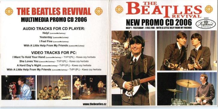 (BEATLES) THE BEATLES REVIVAL - PROMO CD 2006 (PROMOTIE CD), Cd's en Dvd's, Cd's | Rock, Zo goed als nieuw, Poprock, Ophalen of Verzenden
