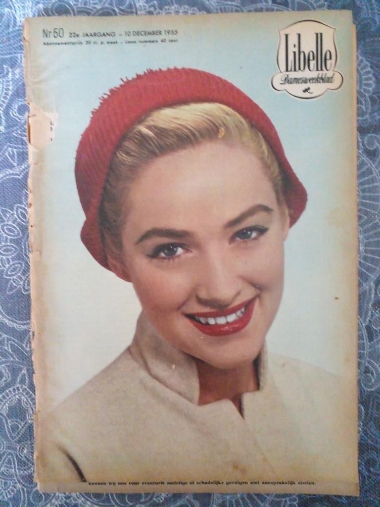 Libelle Damesblad - 1955, Boeken, Ophalen of Verzenden, Gelezen, Damesbladen