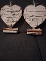 2 houten vaasjes, Ophalen, Overige materialen