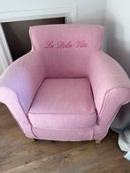Riviera maison roze fauteuil, Huis en Inrichting, Fauteuils, Ophalen, 75 tot 100 cm