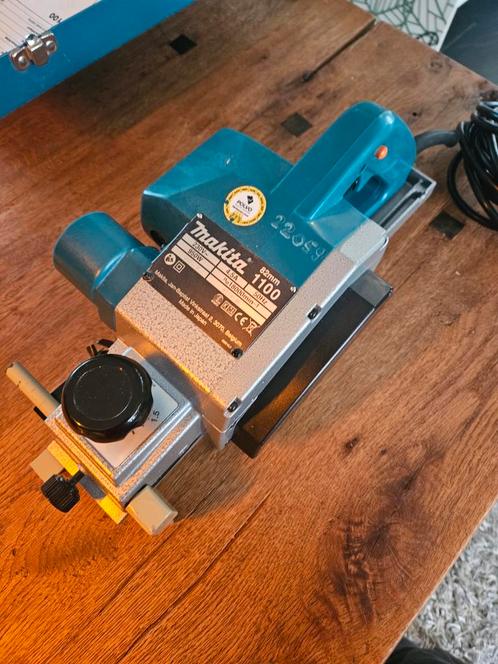 Makita Schaafmachine 1100 - Zwaar Model., Doe-het-zelf en Verbouw, Schaafmachines, Gebruikt, Elektrisch, Ophalen