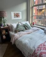 Witte Deken - H&M Home, Huis en Inrichting, Slaapkamer | Beddengoed, Gebruikt, Eenpersoons, Wit, Ophalen of Verzenden