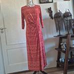 Ellos | maxi-dress | maxi-jurk | stretch | red & white | roo, Ellos, Maat 42/44 (L), Ophalen of Verzenden, Zo goed als nieuw