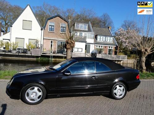 Mercedes-Benz CLK-klasse Cabrio 320 Avantgarde Automaat Lede, Auto's, Mercedes-Benz, Bedrijf, Te koop, CLK, ABS, Airbags, Airconditioning