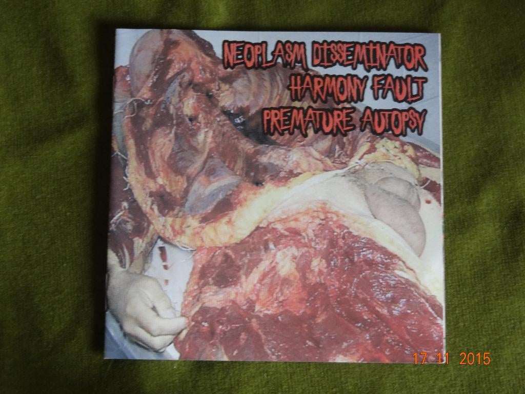 Various Neoplasm/Harmony fault/Premature autopsy  (CD), Cd's en Dvd's, Ophalen of Verzenden, Zo goed als nieuw