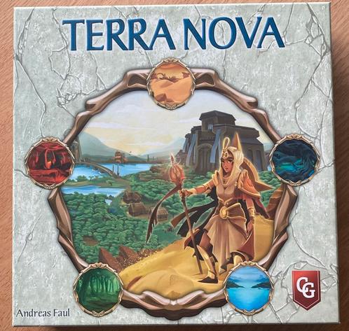 Terra Nova (EN) - Capstone Games, Hobby en Vrije tijd, Gezelschapsspellen | Bordspellen, Zo goed als nieuw, Een of twee spelers