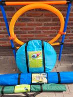 Honden trainings set met tunnel, slalom, horde en ring., Dieren en Toebehoren, Ophalen of Verzenden, Zo goed als nieuw, Intelligentiespeelgoed