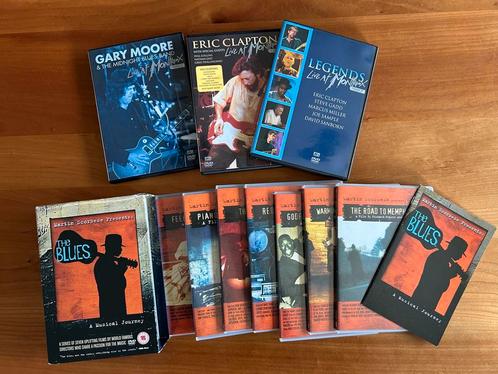 Martin Scorsese: The Blues + 3x Live At Montreux (10x DVD), Cd's en Dvd's, Dvd's | Muziek en Concerten, Zo goed als nieuw, Alle leeftijden