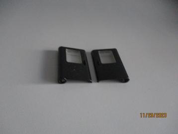 2 LEGO Zwarte Deuren 12v 7750 Trein in perfecte staat!! beschikbaar voor biedingen