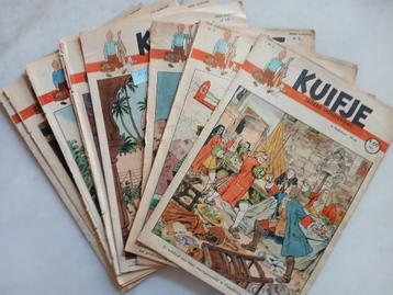 Kuifje weekbladen 3e jaargang 1948, redelijk tot zeer goed ! beschikbaar voor biedingen